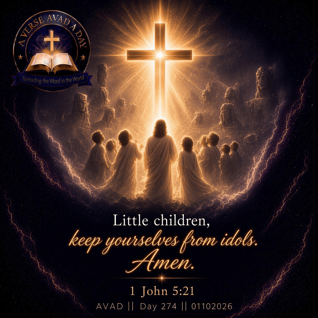 Prioritizing God- no to idols || AVAD Day 274 || 1 John 5:21
